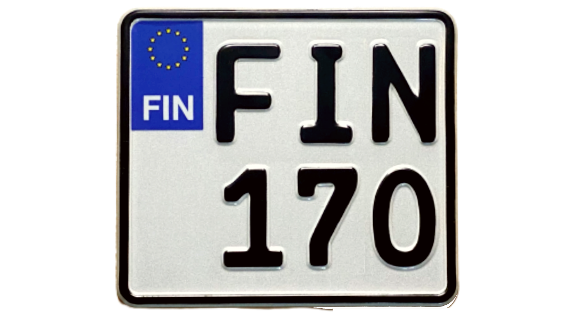 11b. Finsk MC skylt - 170 x 150 mm med EU-märke